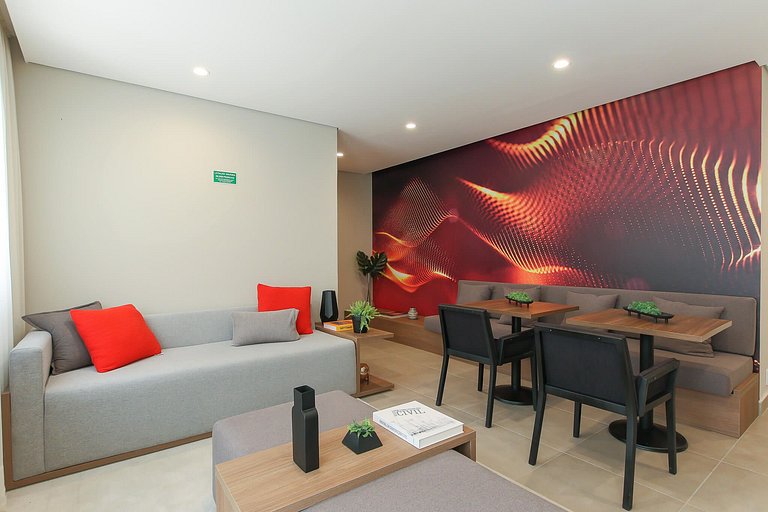 Apê c/ 2 Dorm. p/ 6 Pessoas Próx. Avenida Paulista
