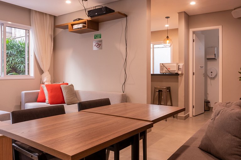 Apê c/ 2 Dorm. p/ 6 Pessoas Próx. Avenida Paulista