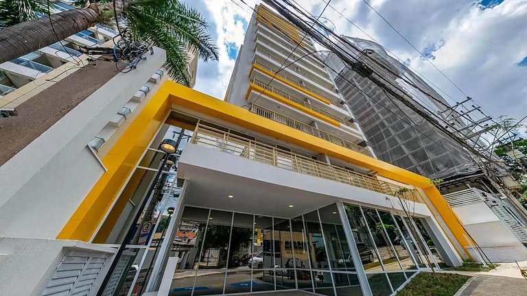 Ape 1 Dorm. p/ 5 Pessoas c/ Ar, Tv em Pinheiros