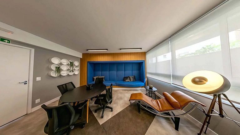 Ape 1 Dorm. p/ 5 Pessoas c/ Ar, Tv em Pinheiros