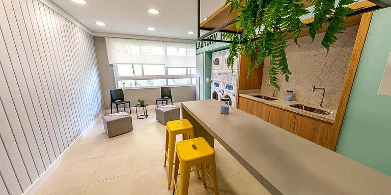 Ape 1 Dorm. p/ 5 Pessoas c/ Ar, Tv em Pinheiros