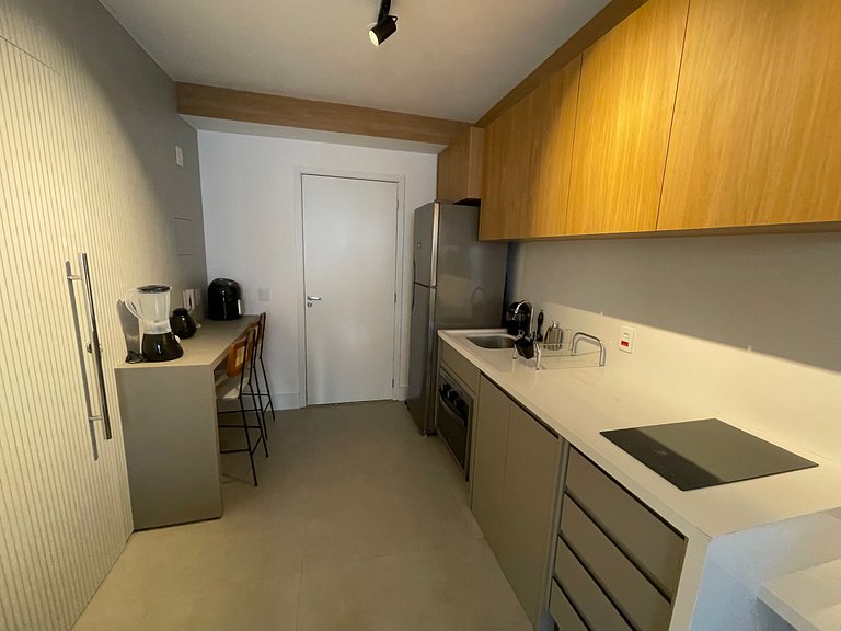 Ape 1 Dorm. p/ 5 Pessoas c/ Ar, Tv em Pinheiros