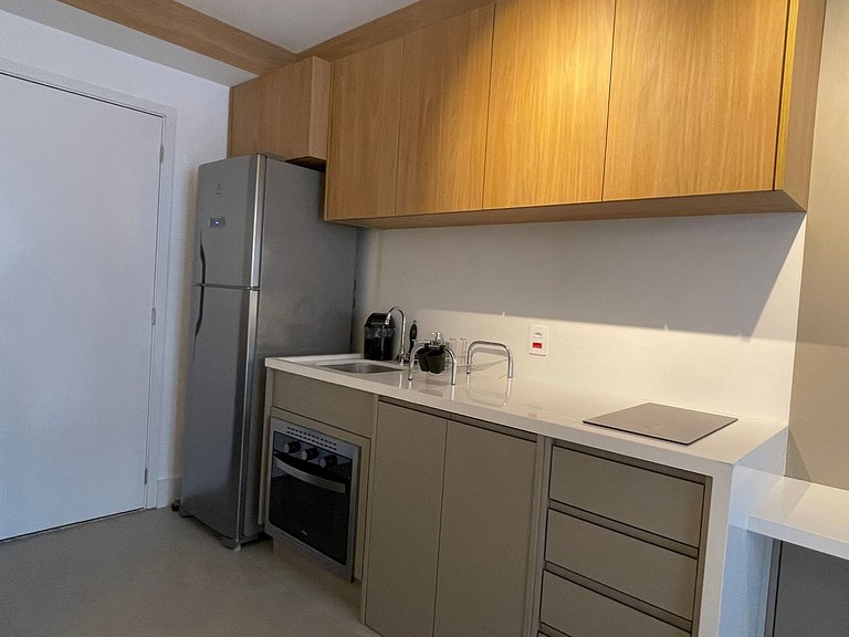 Ape 1 Dorm. p/ 5 Pessoas c/ Ar, Tv em Pinheiros