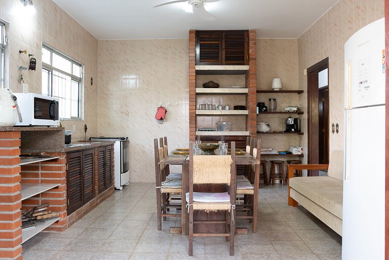 Casa Pé na Areia no Barra do Una em Sao Sebastião