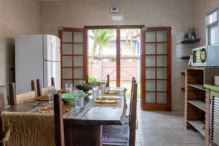 Casa Pé na Areia no Barra do Una em Sao Sebastião