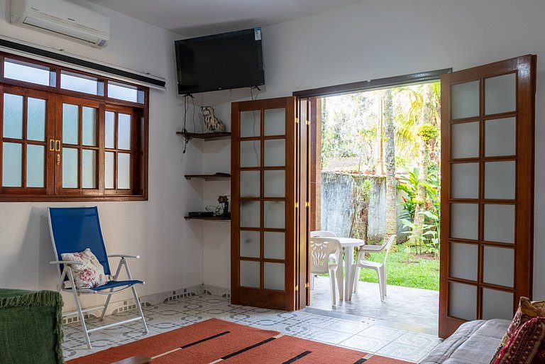 Casa Pé na Areia no Barra do Una em Sao Sebastião