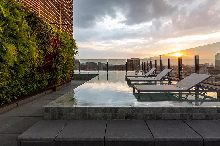 Apê Luxuoso Completo Prox. Faria Lima | Itaim Bibi