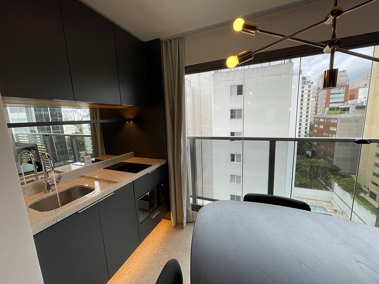 Apê Luxuoso Completo Prox. Faria Lima | Itaim Bibi