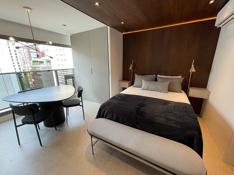 Apê Luxuoso Completo Prox. Faria Lima | Itaim Bibi