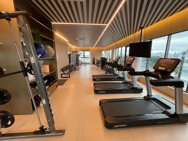 Apê Luxuoso Completo Prox. Faria Lima | Itaim Bibi