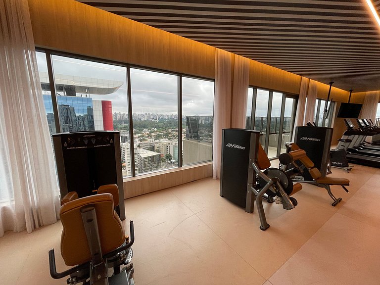 Apê Luxuoso Completo Prox. Faria Lima | Itaim Bibi
