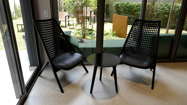 Studio Premium c/ Ar, Tv Smart no Paraiso/Paulista