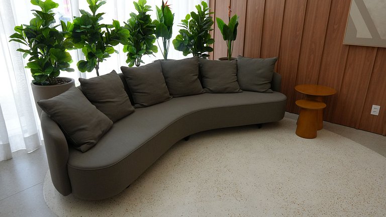 Studio Premium c/ Ar, Tv Smart no Paraiso/Paulista