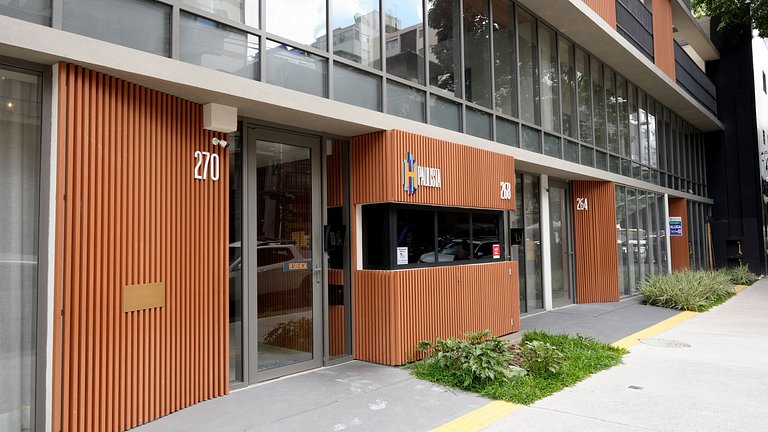 Studio Premium c/ Ar, Tv Smart no Paraiso/Paulista