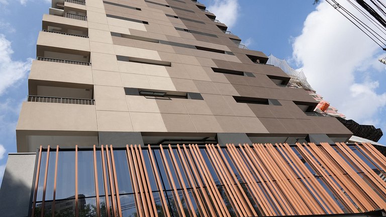 Apê Luxo C/ 1 Suite Ar, Vaga e Academia - Perdizes