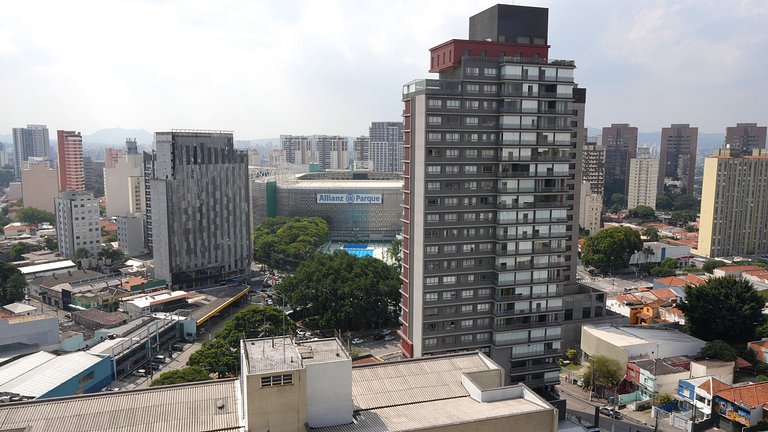 Apê Luxo C/ 1 Suite Ar, Vaga e Academia - Perdizes