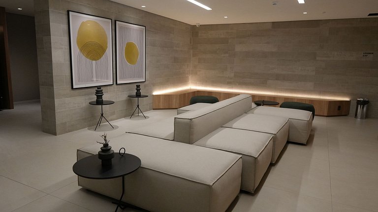 Apê Luxo C/ 1 Suite Ar, Vaga e Academia - Perdizes